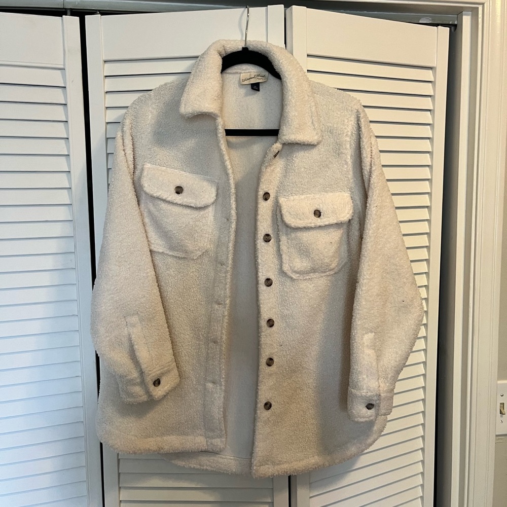 Sherpa Cream Jacket